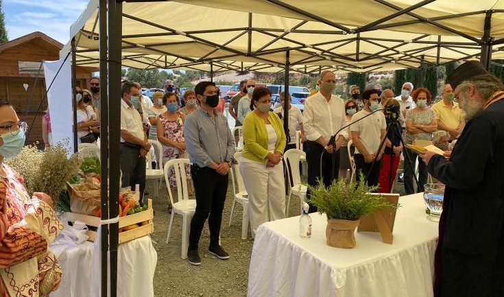 Ο Υπουργός Γεωργίας τέλεσε τα εγκαίνια της τοπικής αγοράς παραγωγών Λάρνακας